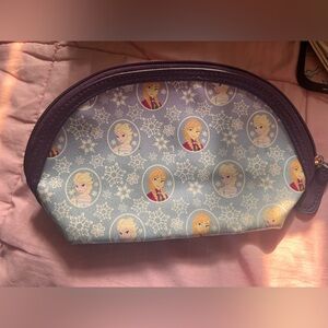 Blue and Purple Character Cosmetic Bag